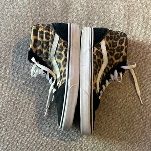 Vans cheetah high top